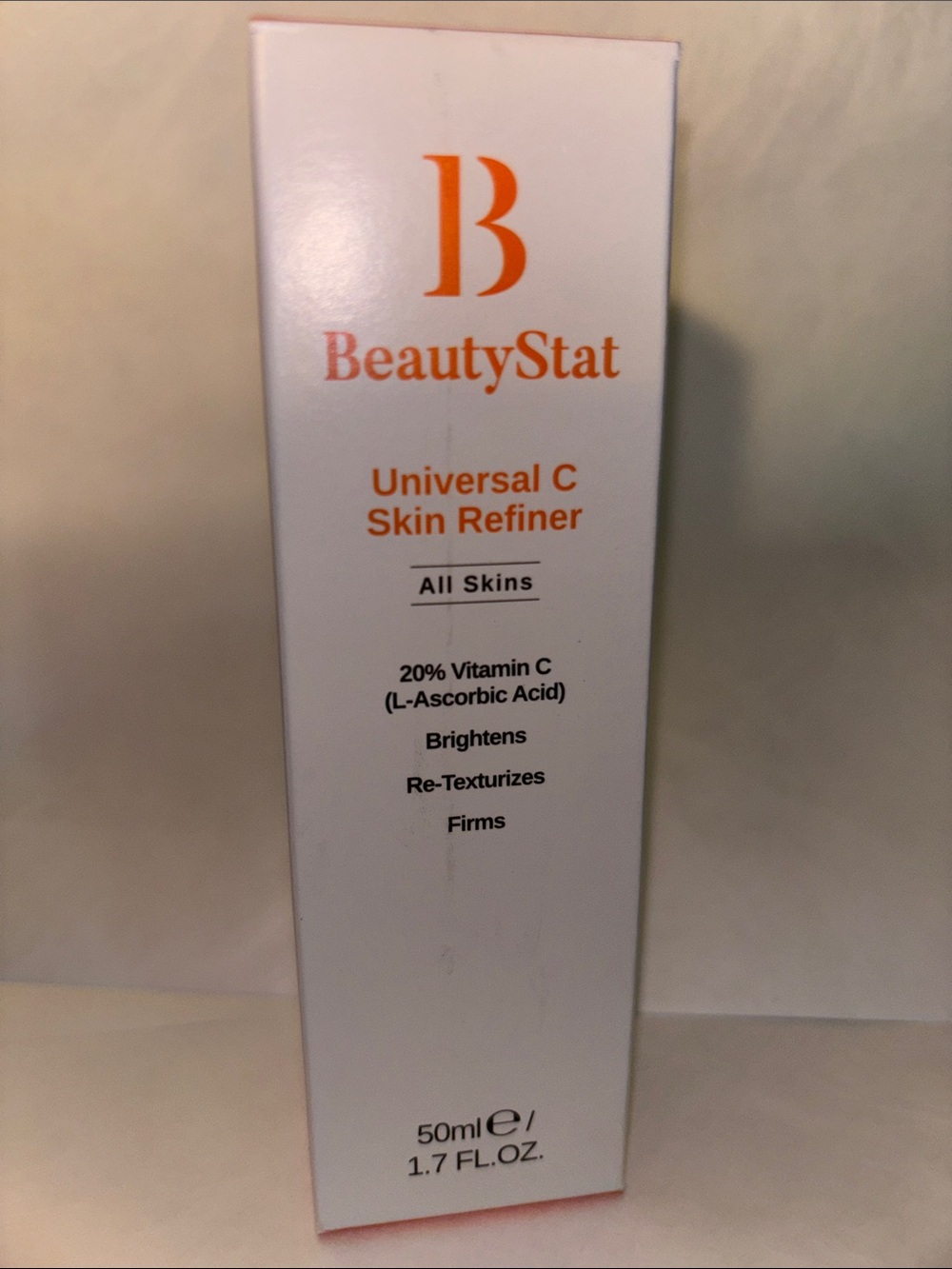 BeautyStat Serum Box - Orange and White Large Size!!